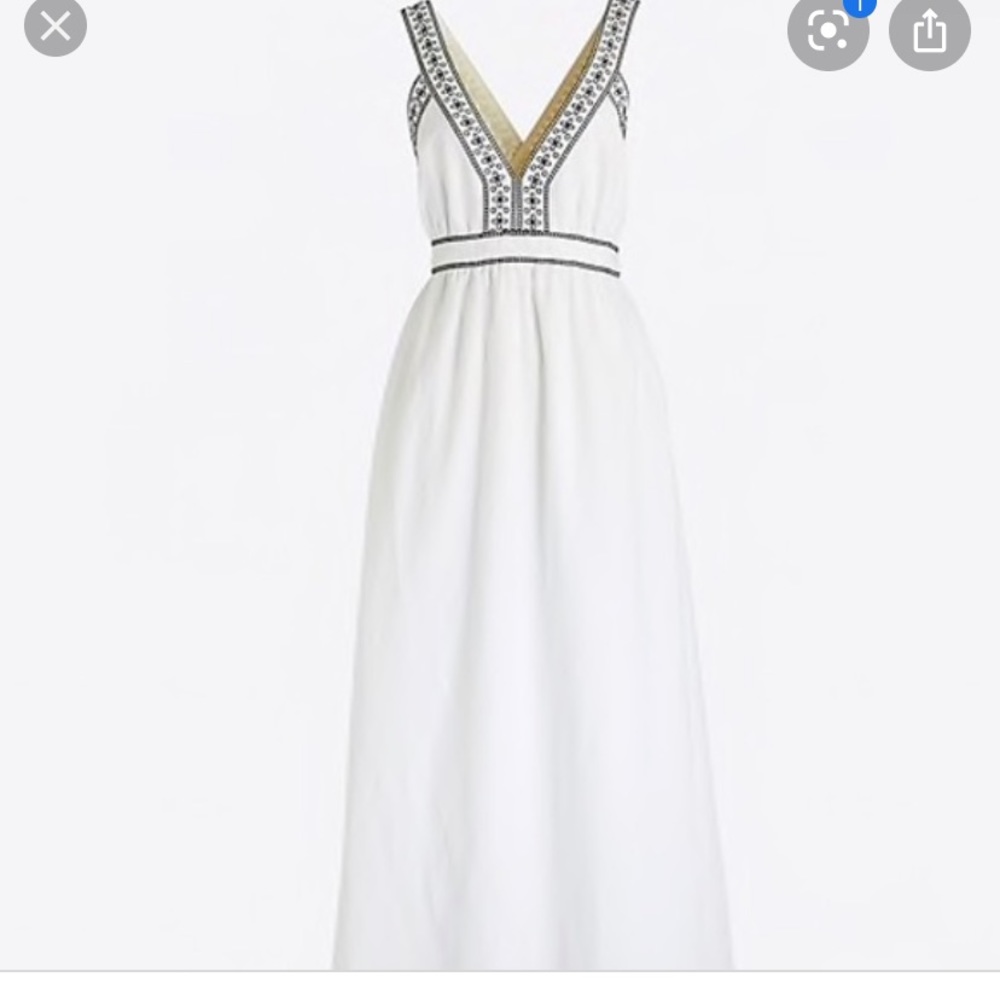 Maxi jcrew dress